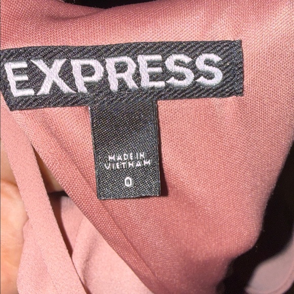 Express Blush Ruffle Dress - Picture 4 of 4